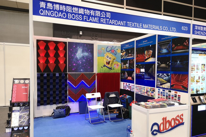 2018.12 Expôs CineAsia no Centro de Convenções e Exposições de Hong Kong .